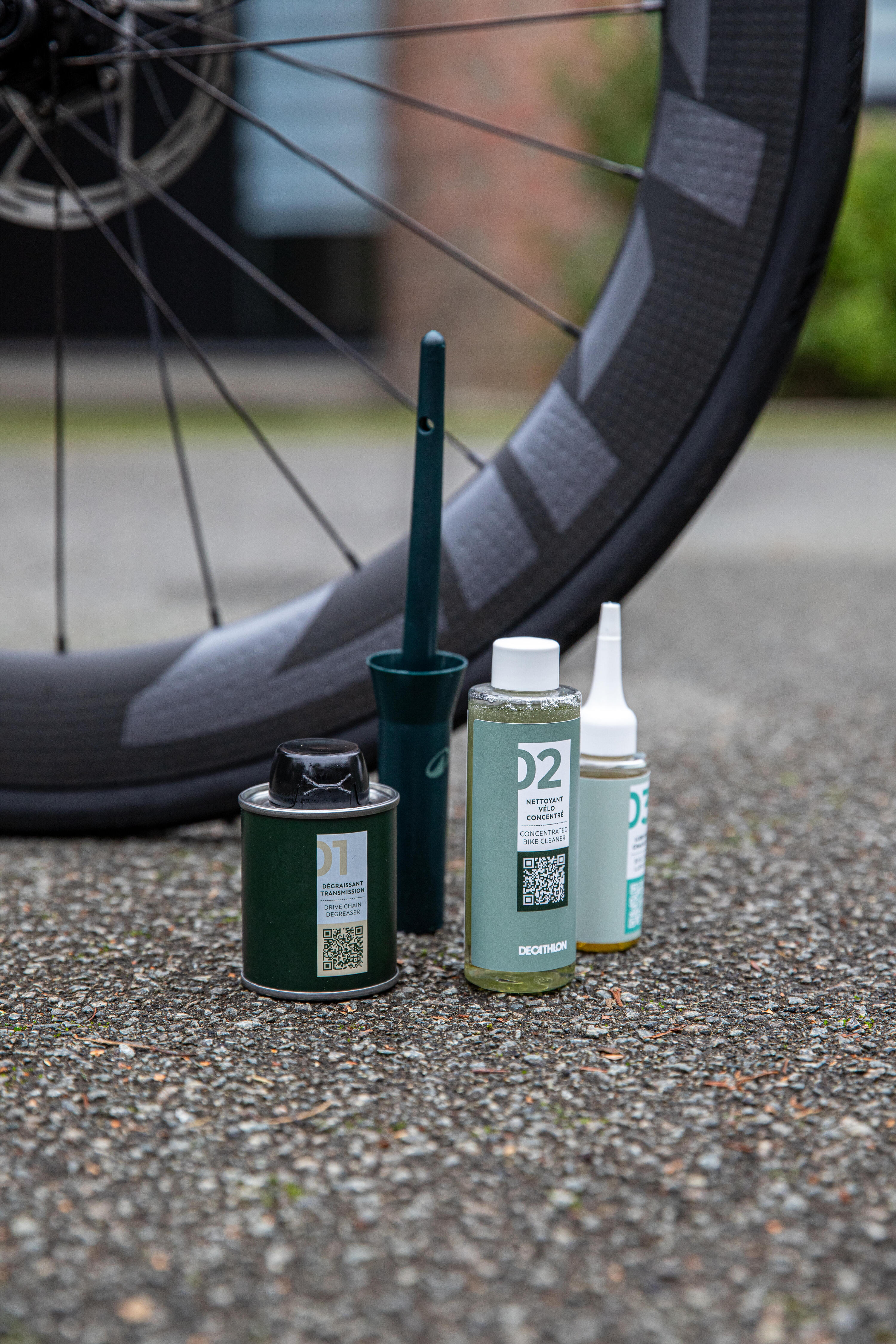 Kit manutenzione e pulizia bici 27/100