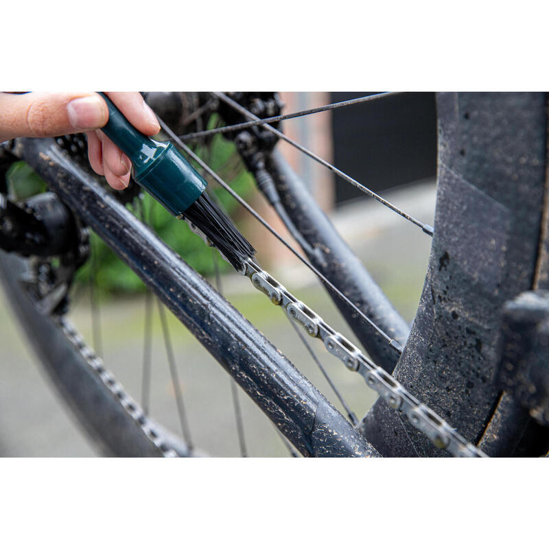 Pinceau brosse dégraissant transmission vélo avec capuchon