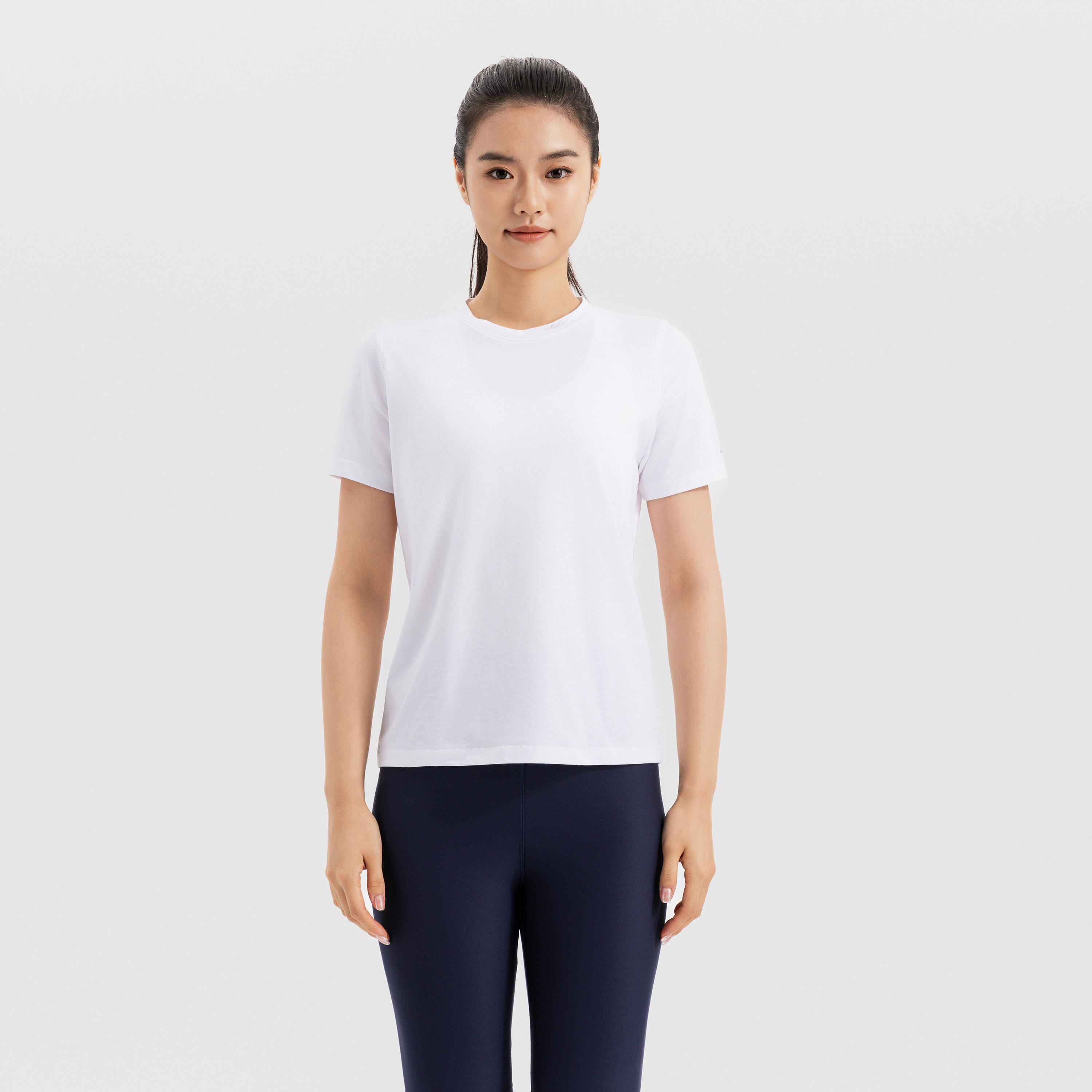 Women's CN Cooling Fitness T-Shirt 500 - White