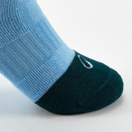 Шкарпетки дитячі RS500 високі 3 пари білі/сині