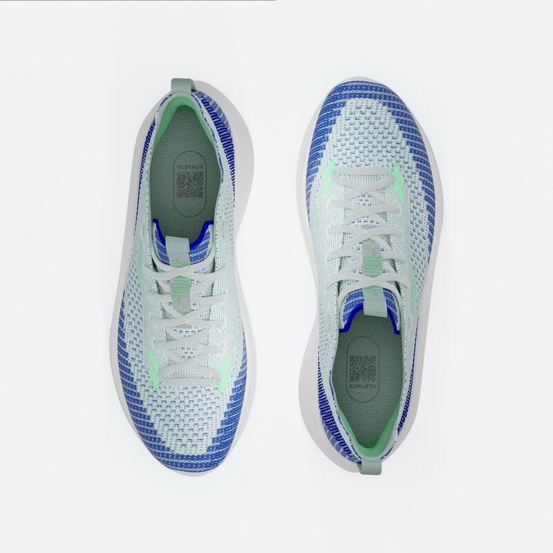 Chaussures de Running Homme , Kiprun KipX bleue verte
