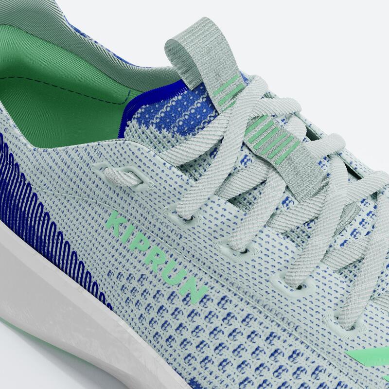 Chaussures de Running Homme , Kiprun KipX bleue verte