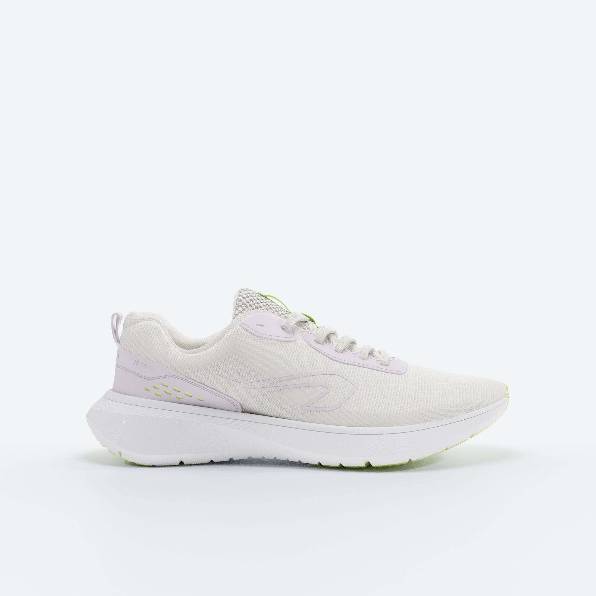 Women Running Shoes Lightweight, Cushioned, Upto 10km/week, Jogflow 100.1 -Beige -  2