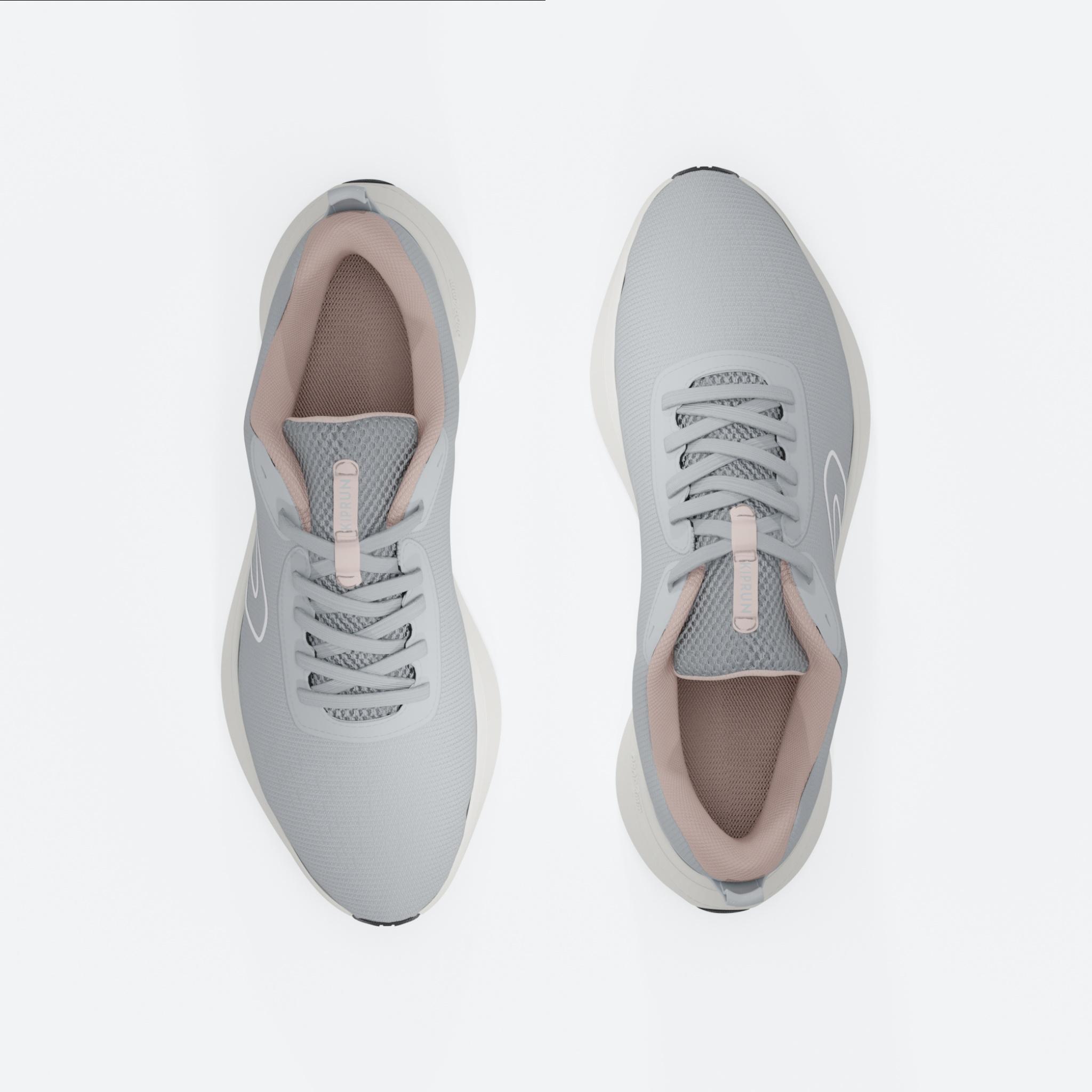 Scarpe running donna JOGFLOW 100.1 grigie 7/8