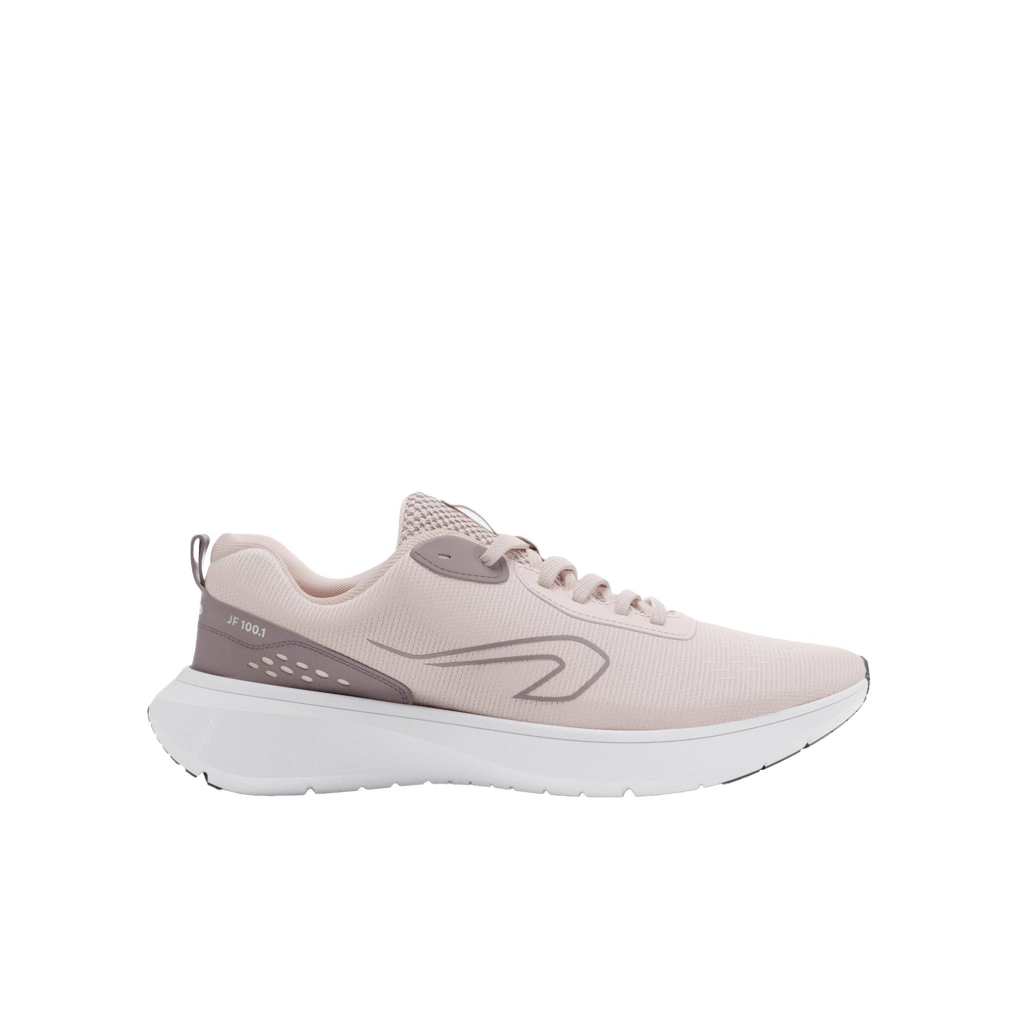 Women Running Shoes Lightweight, Cushioned, Upto 10km/week, Jogflow 100.1 - Pink -  2