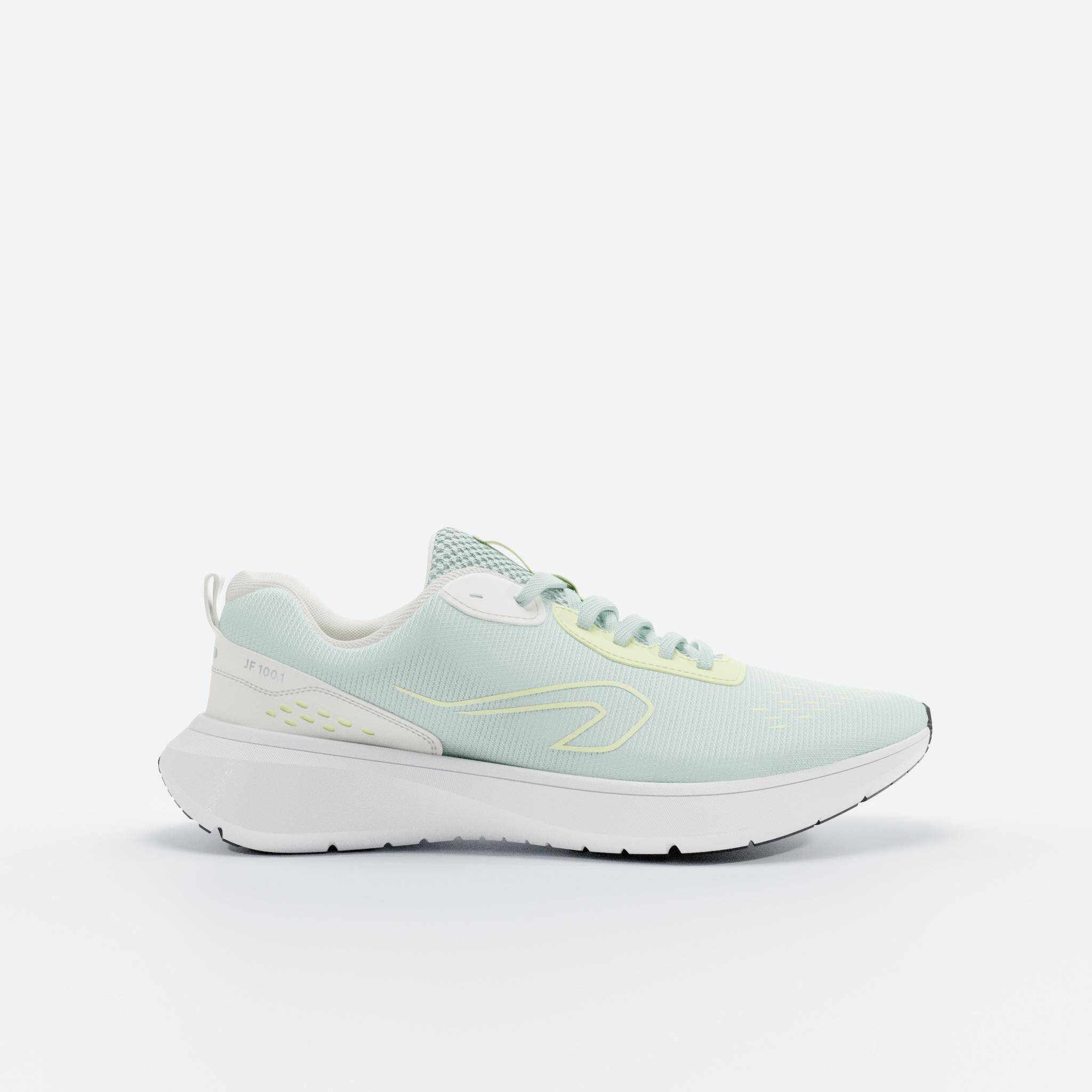 Women Running Shoes Lightweight, Cushioned, Upto 10km/week, Jogflow 100.1 -Green -  4