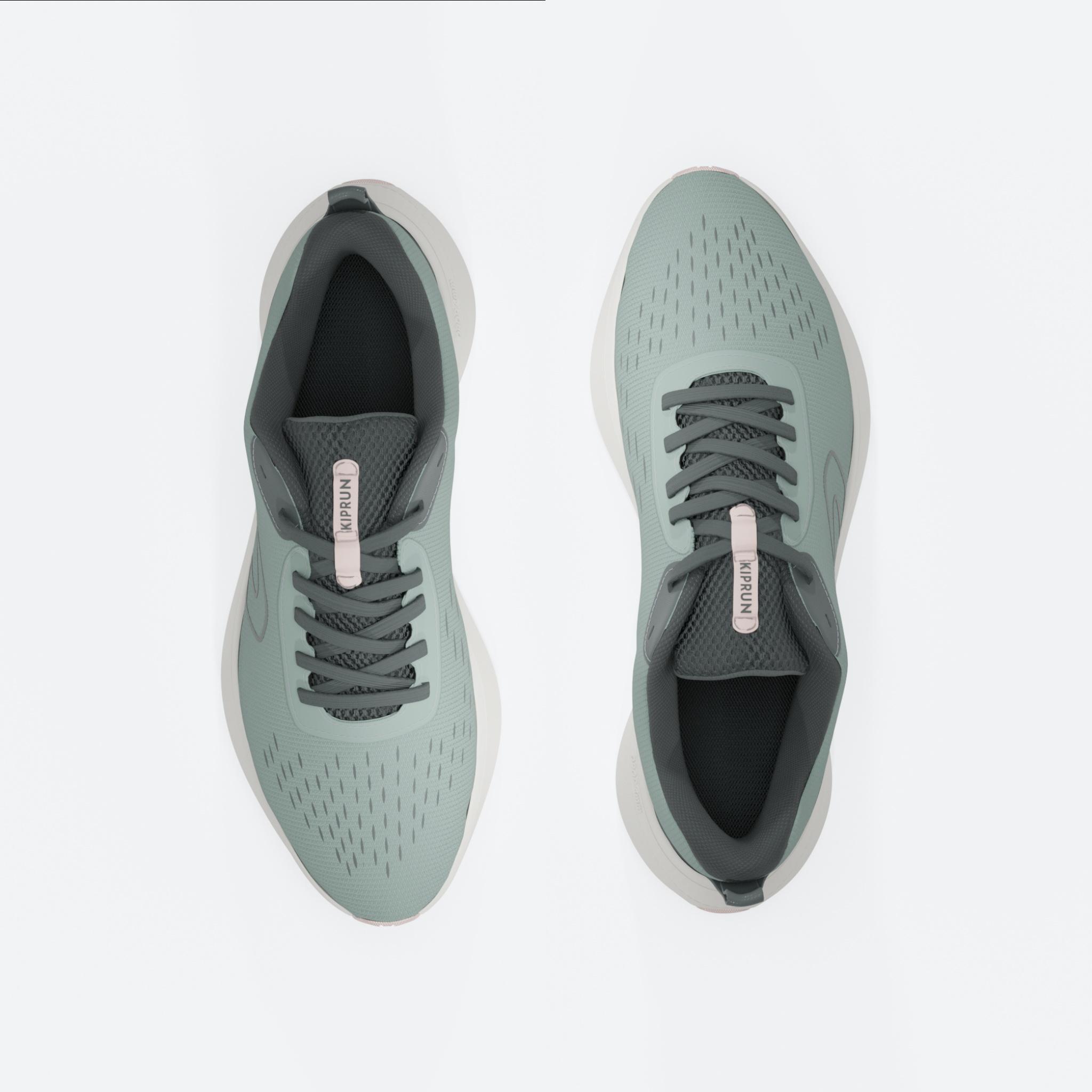 Women Running Shoes Lightweight, Cushioned, Upto 10km/week, Jogflow 100.1 -Green