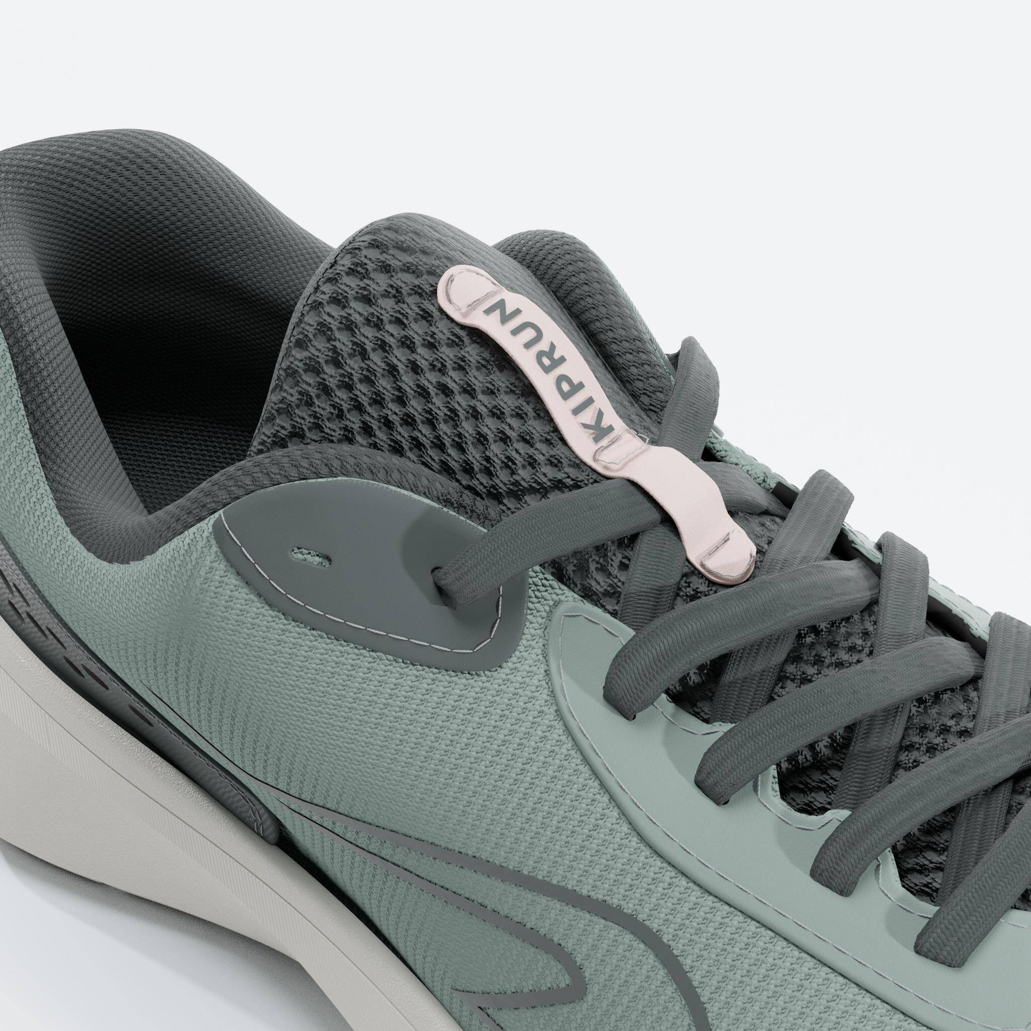 Women Running Shoes Lightweight, Cushioned, Upto 10km/week, Jogflow 100.1 -Green -  5