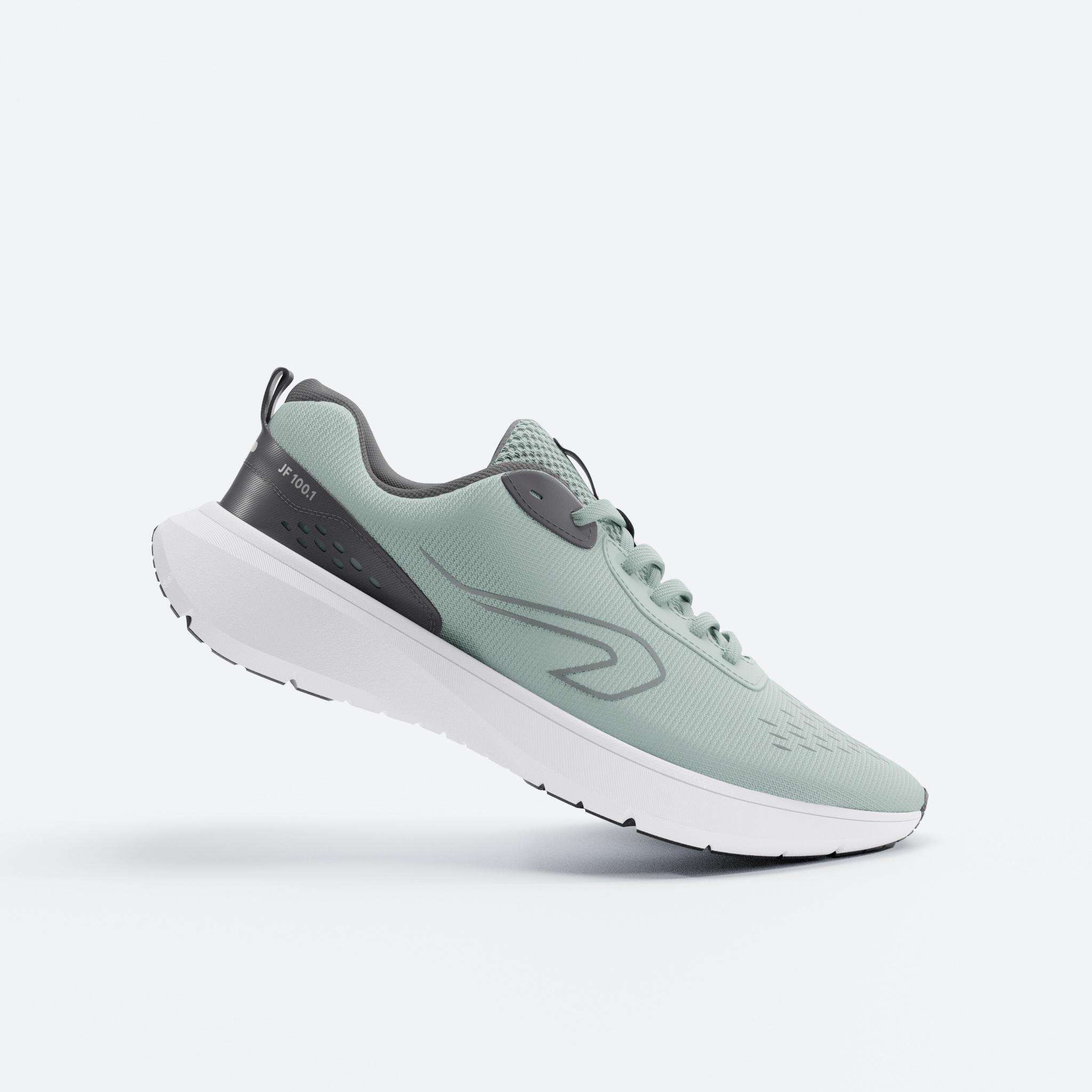 JOGFLOW 100.1 Superior Grip Cushioned Men Running Shoes - Frozen Green