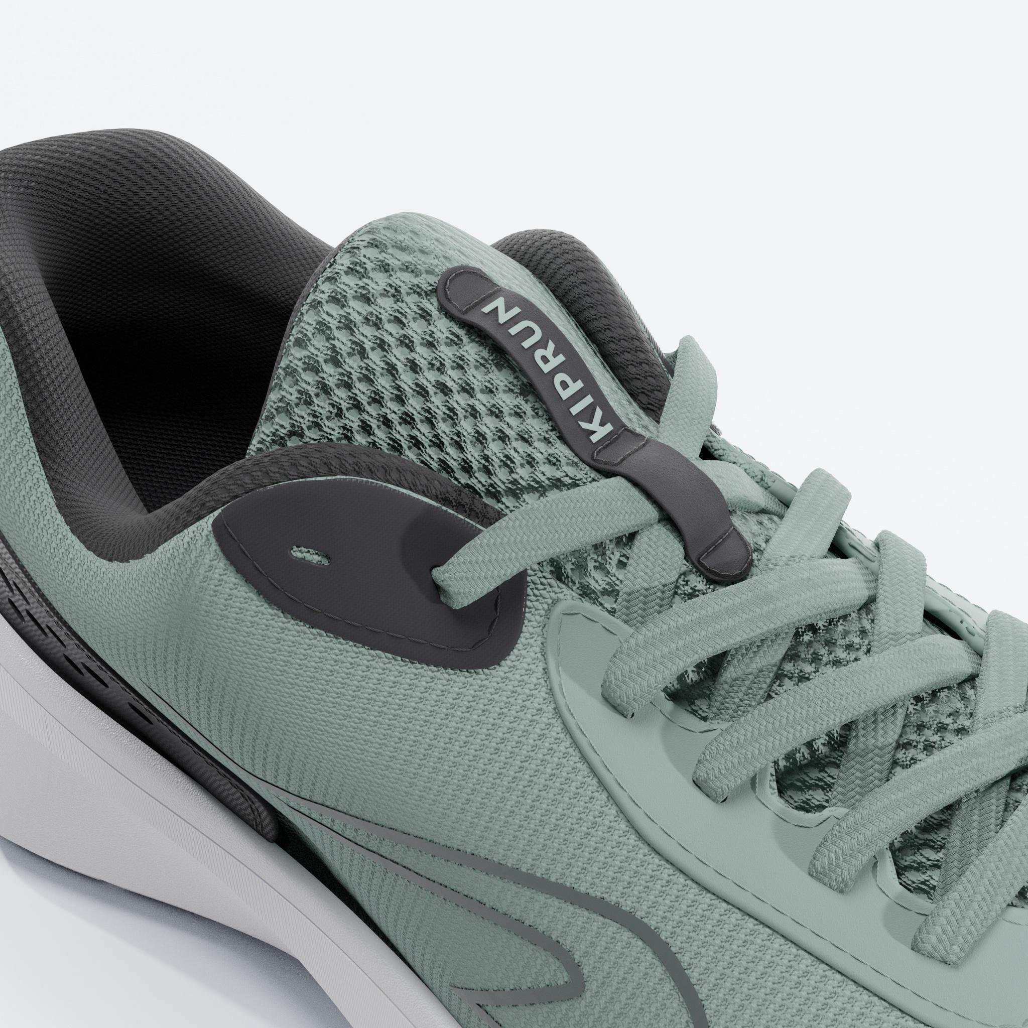 Men Running Shoes Superior Grip Cushioned Upto 10km/week, Jogflow - Frozen Green