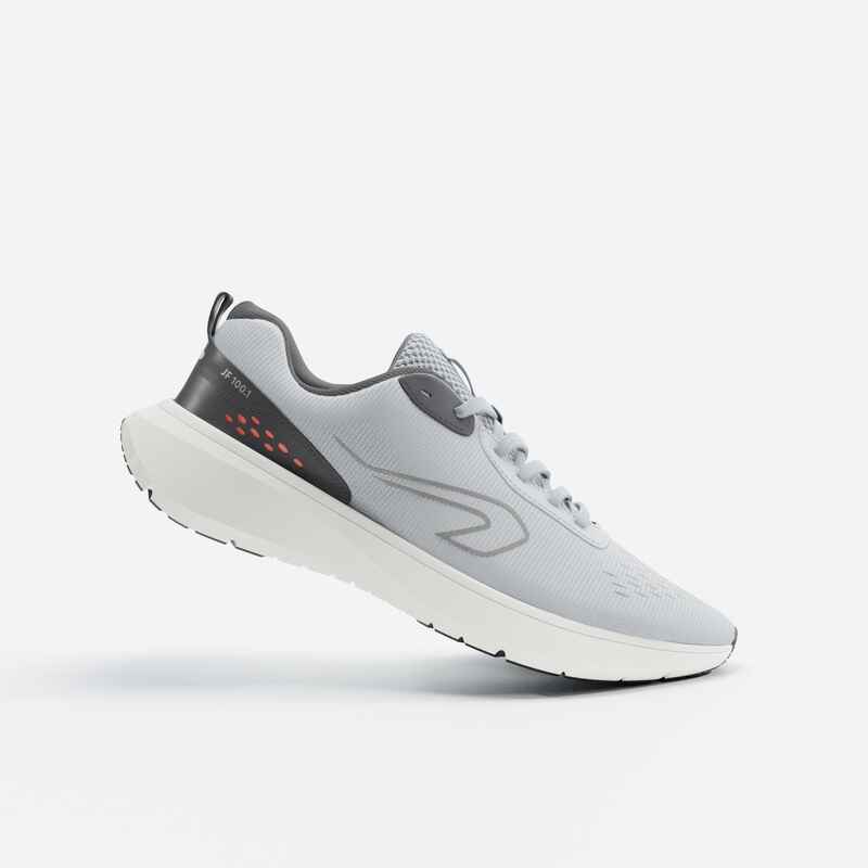 MEN'S RUNNING SHOES JOGFLOW 100.1 GREY ORANGE