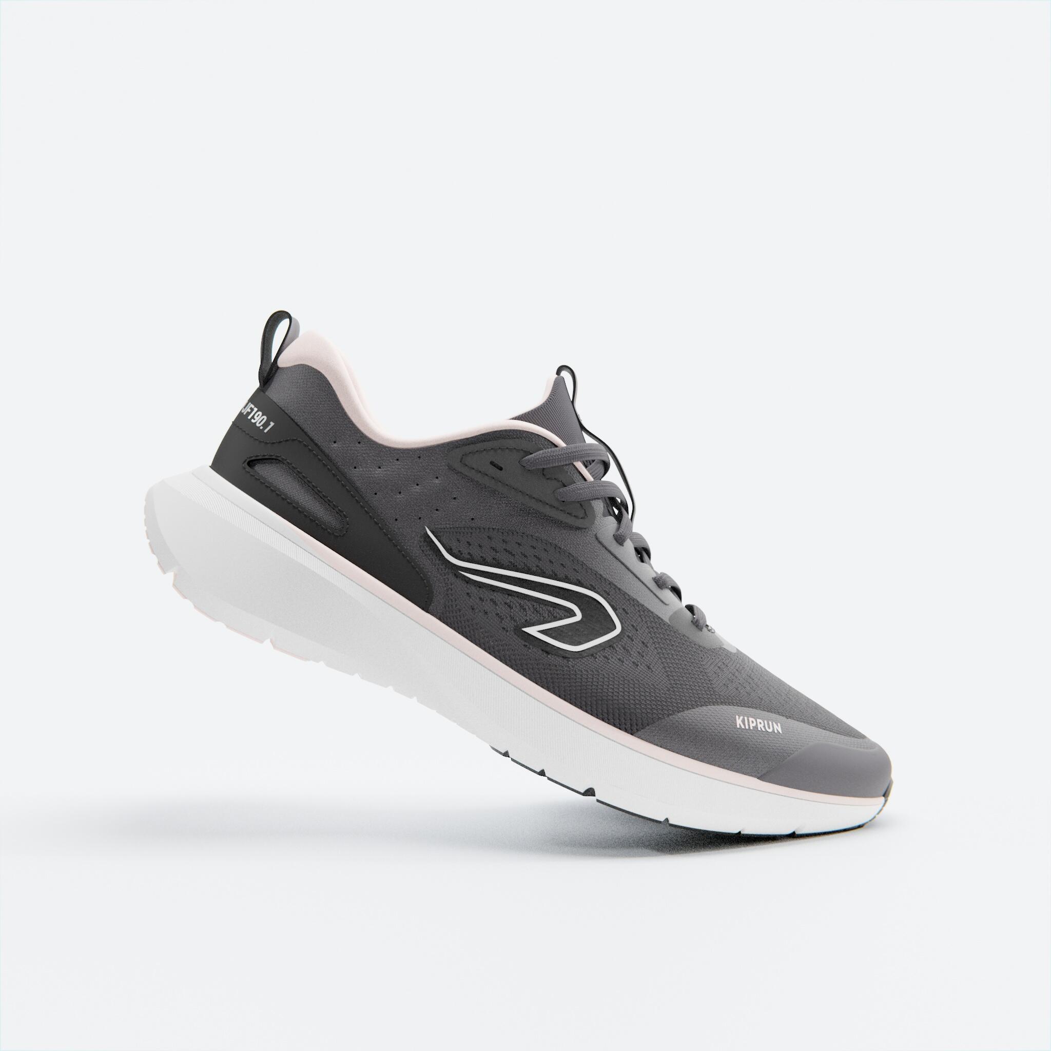 KIPRUN Scarpe running donna JOGFLOW 190.1 nero-rosa