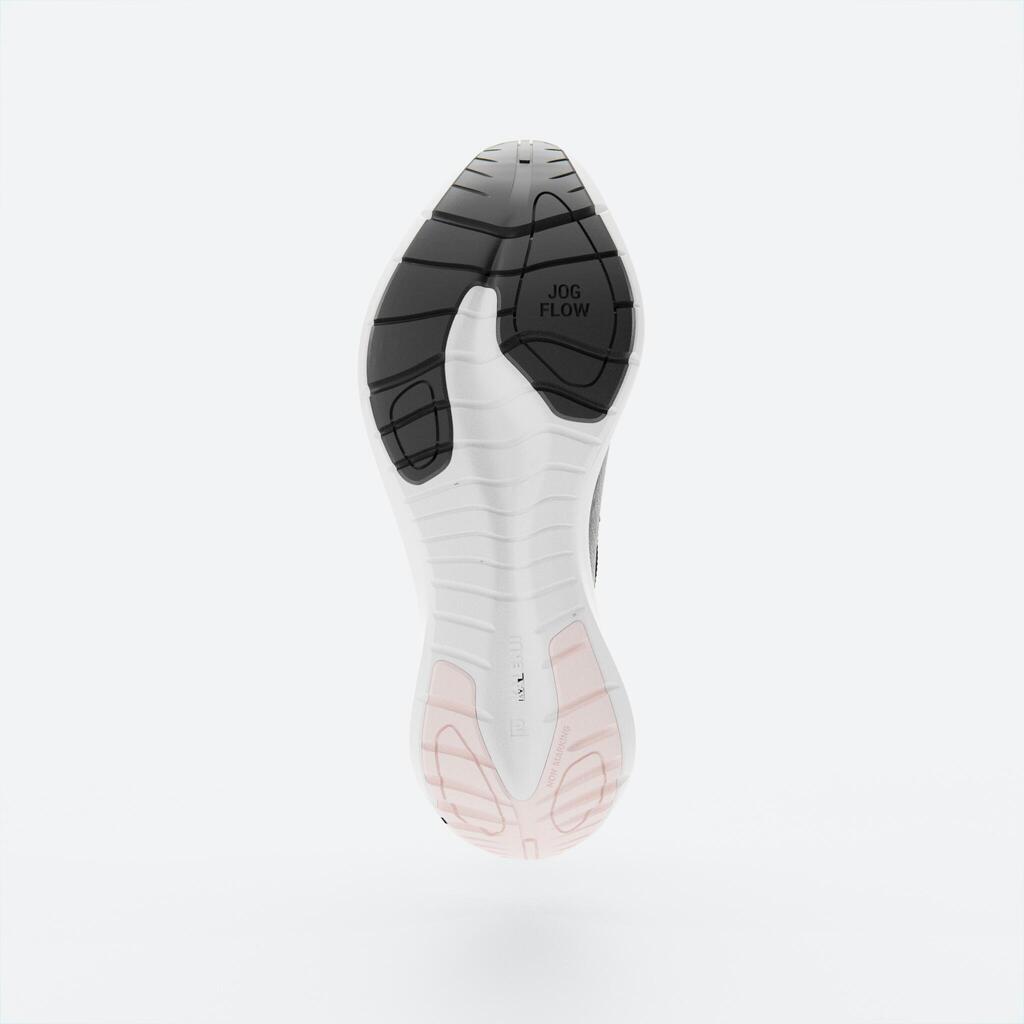Chaussures de Running Femme, Kiprun Jogflow 190.1 Noir Rose