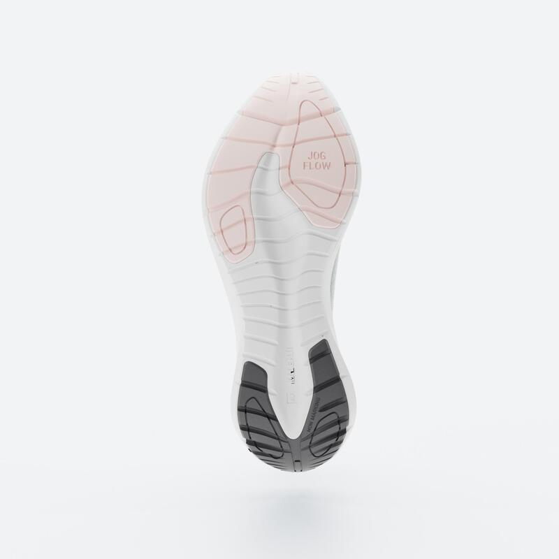 Chaussures de Running Femme, Kiprun Jogflow 190.1 Vert Rose
