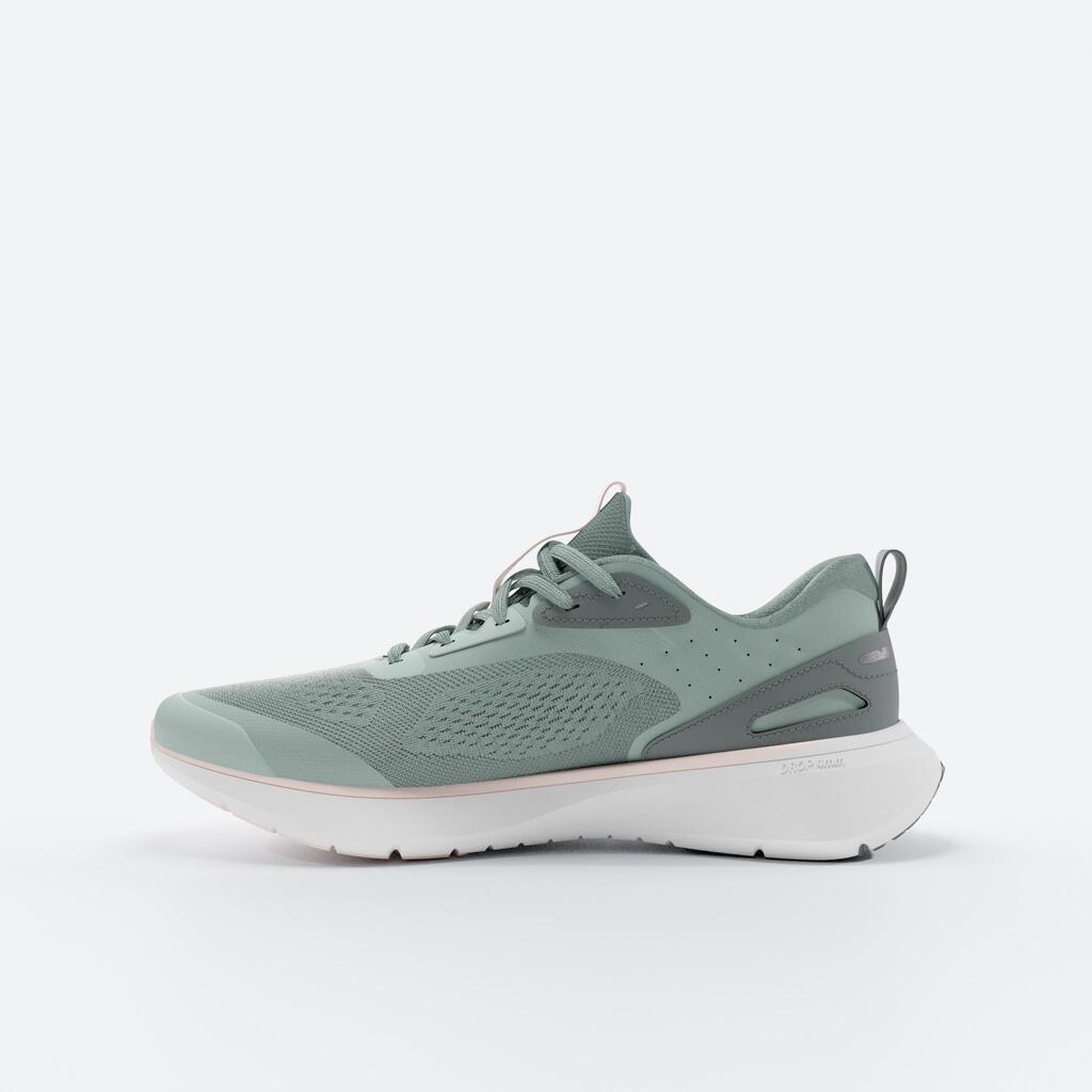 Patike za trčanje Kiprun Jogflow 190.1 ženske - zeleno/roze