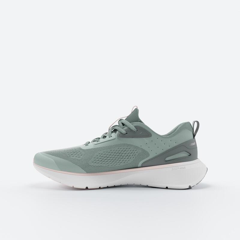 Hardloopschoenen voor dames Jogflow 190.1 groen roze
