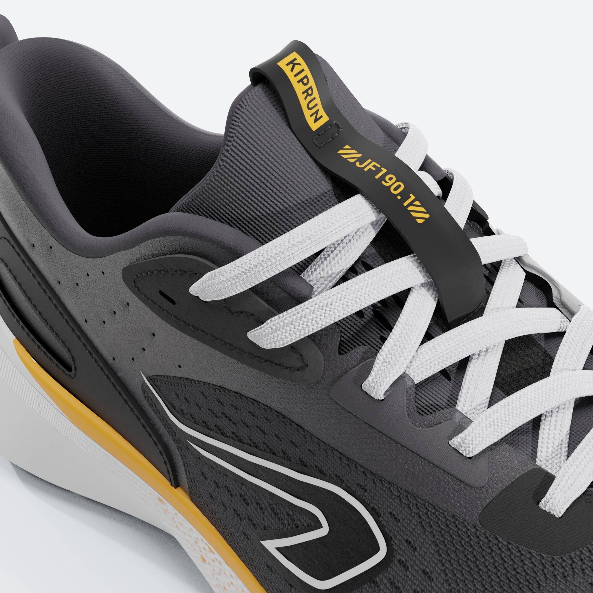 Men Running Shoes Superior Grip Cushioned Upto 20km/week, Jogflow 190.1 - Grey -  5