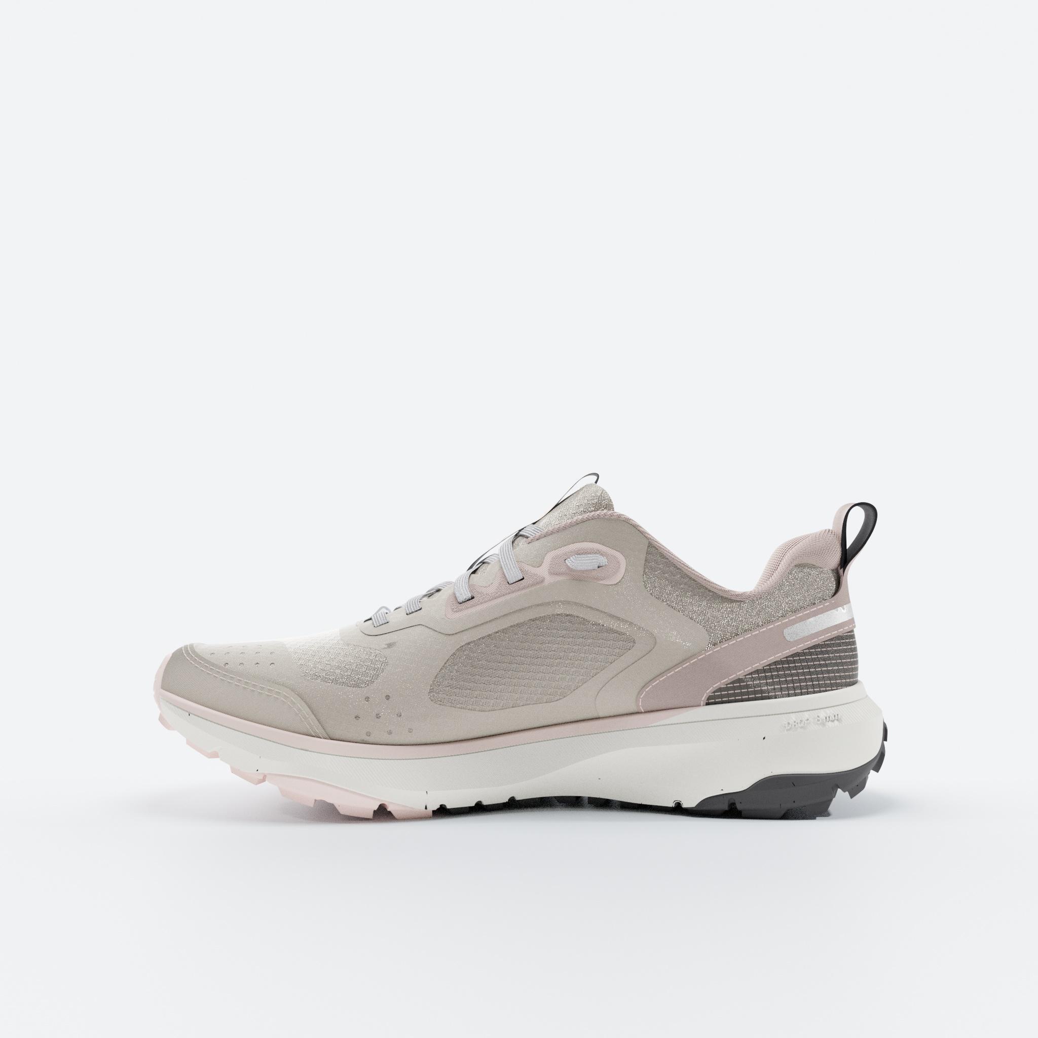 Hardloopschoenen voor dames JF 190 Grip beige/roze 6/11