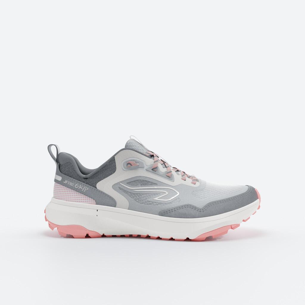 Chaussures Running et Trail Femme, Kiprun  JF190 Grip Violet