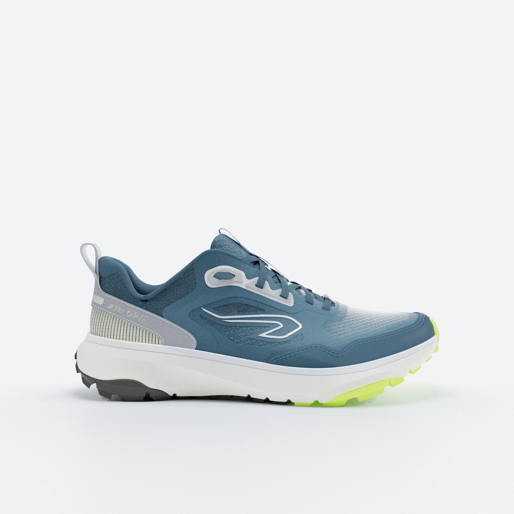 Chaussures Running et Trail Homme, Kiprun JF 190 Grip Bleu