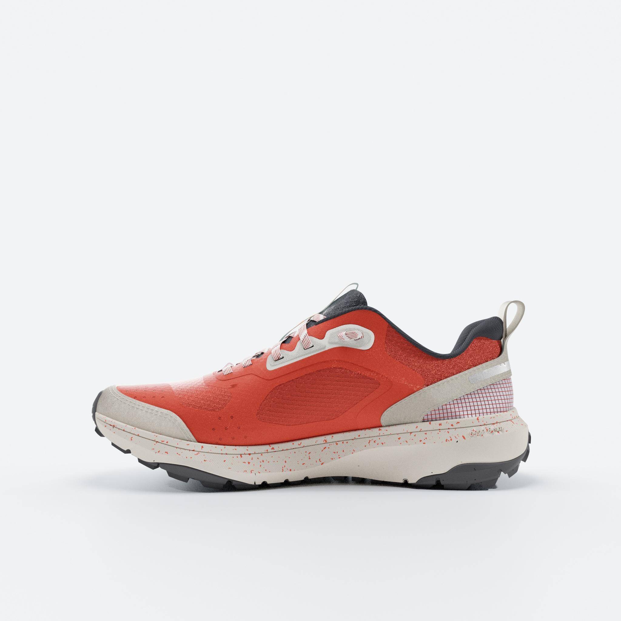 Men Running and Trail Running Shoes, Kiprun JF 190 Grip  - Flame Orange -  4