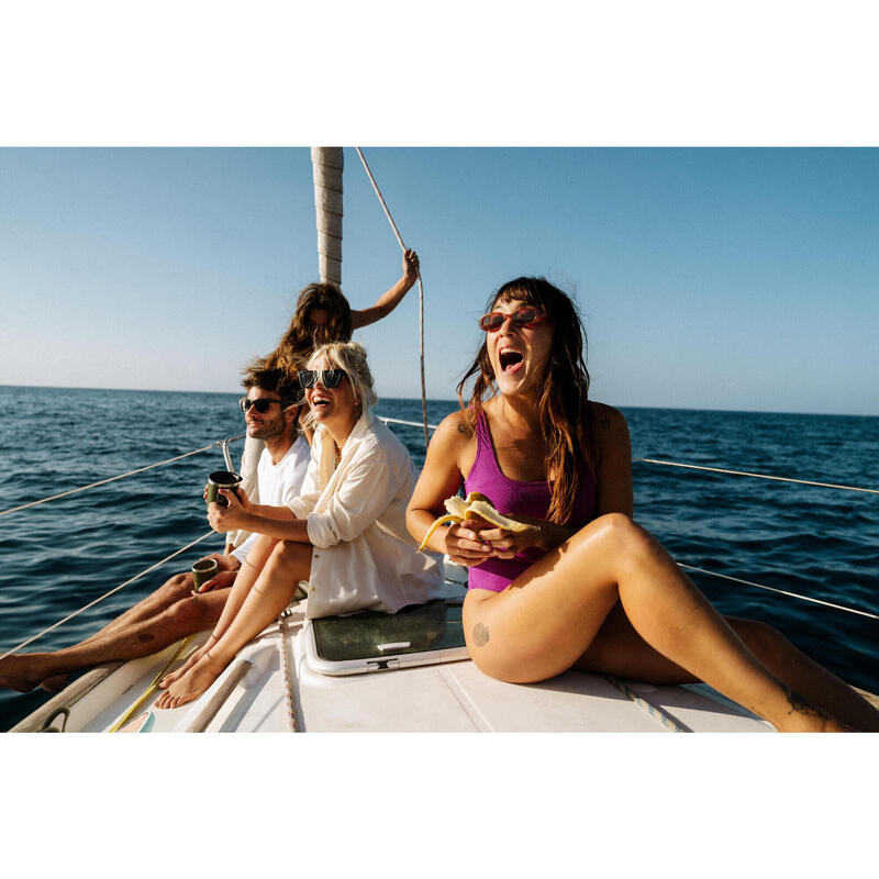Costum de baie întreg texturat surf Aurely Mov Damă