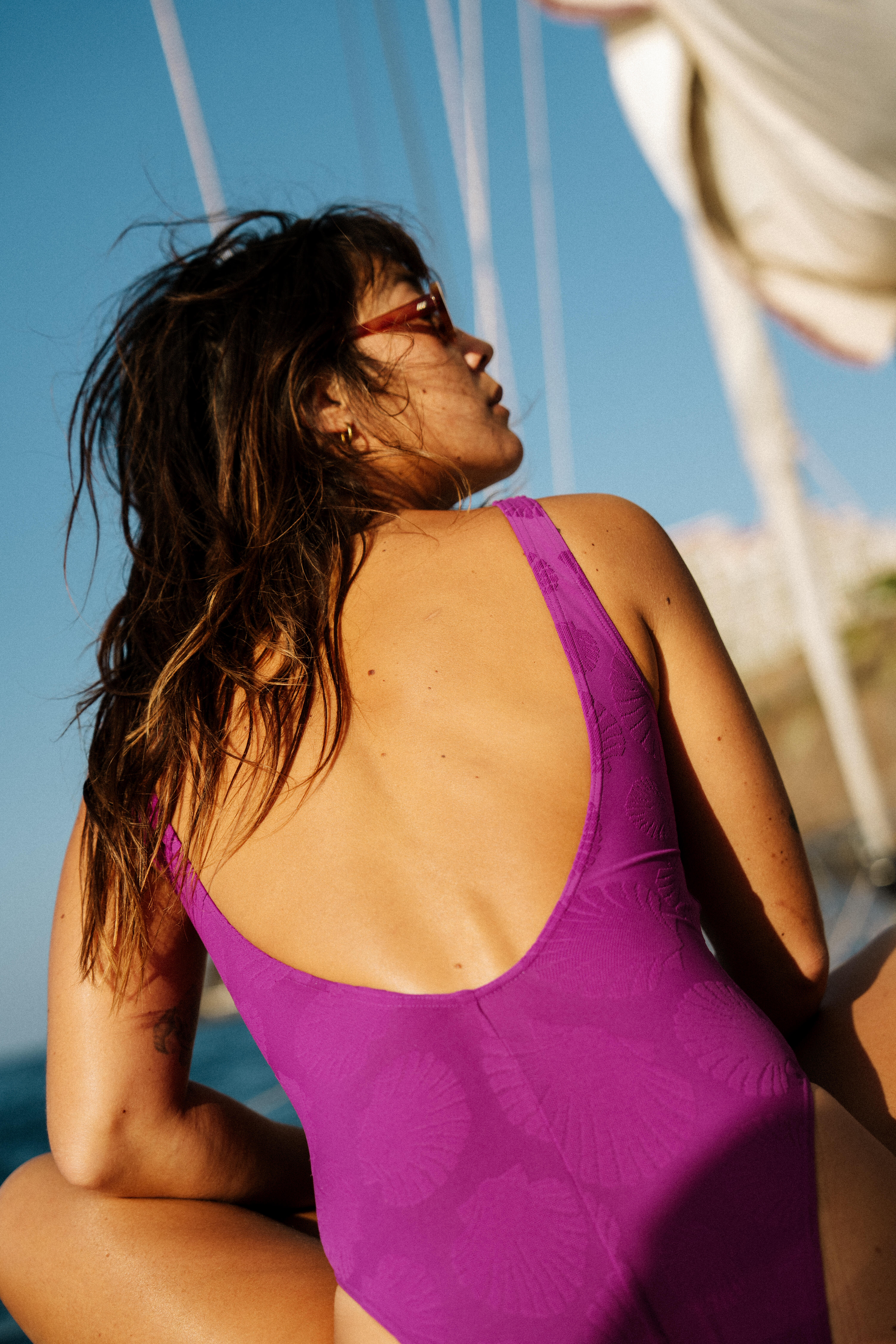 Maillot de bain une pièce de surf femme – Aurely - OLAIAN