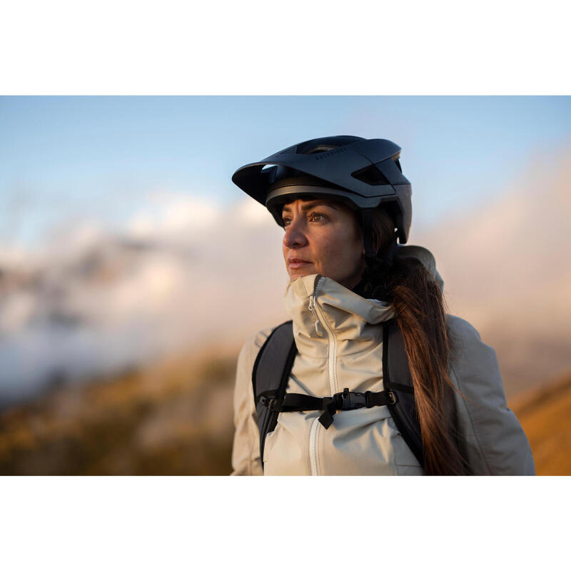 Coupe pluie velo vtt confort 900 femme beige