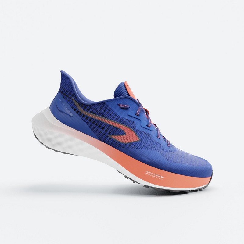 Chaussures de running Enfant KIPRUN K500 FAST bleu indigo rouge - Main Image