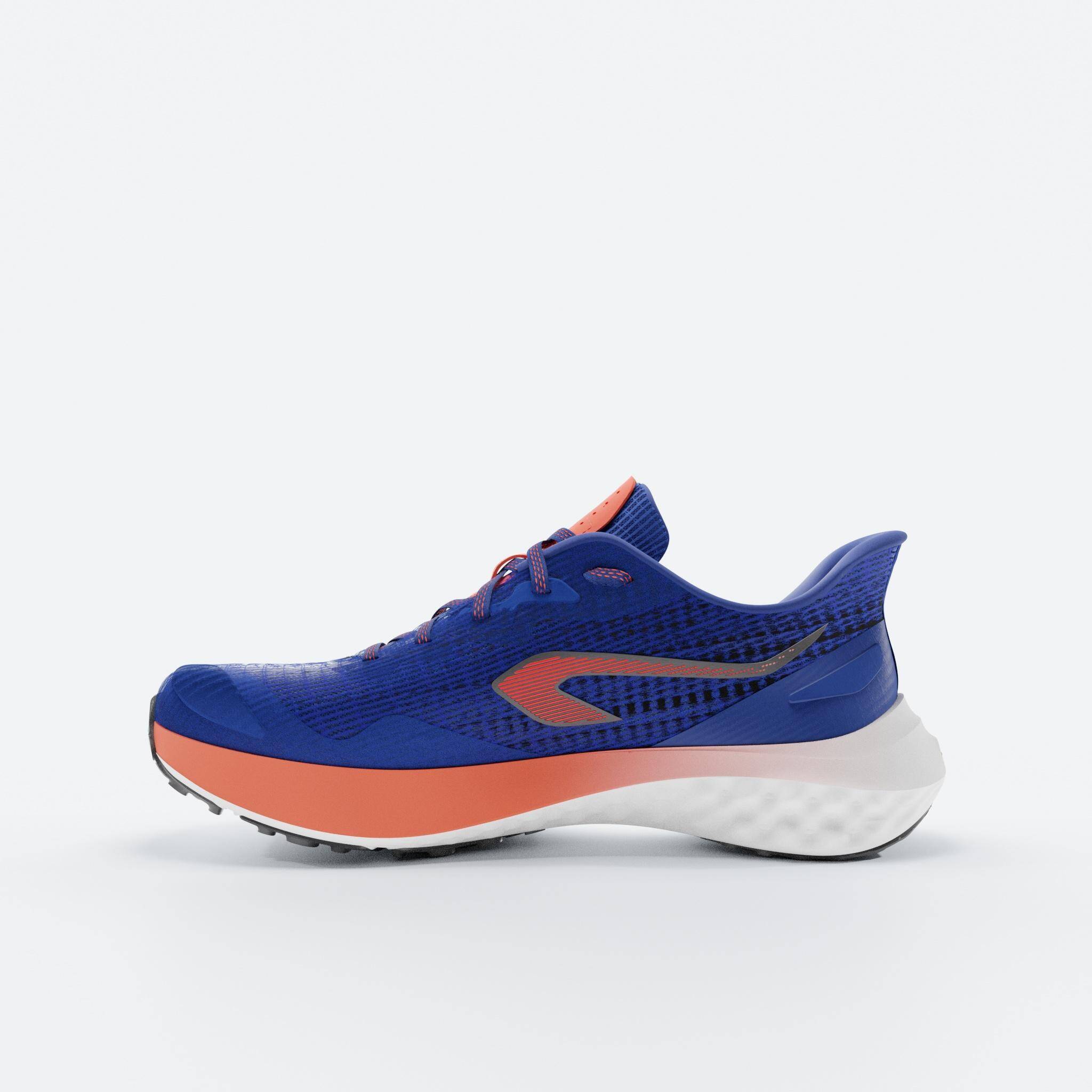 Children's Running Shoes-KIPRUN K500 FAST-Indigo Blue/Red -  3