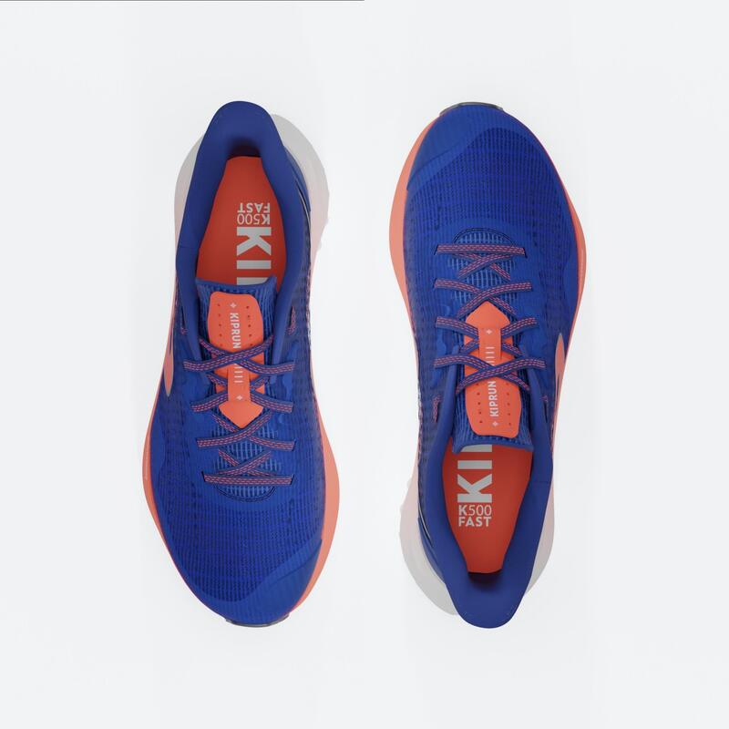 Chaussures de running Enfant - KIPRUN K500 FAST bleu indigo rouge