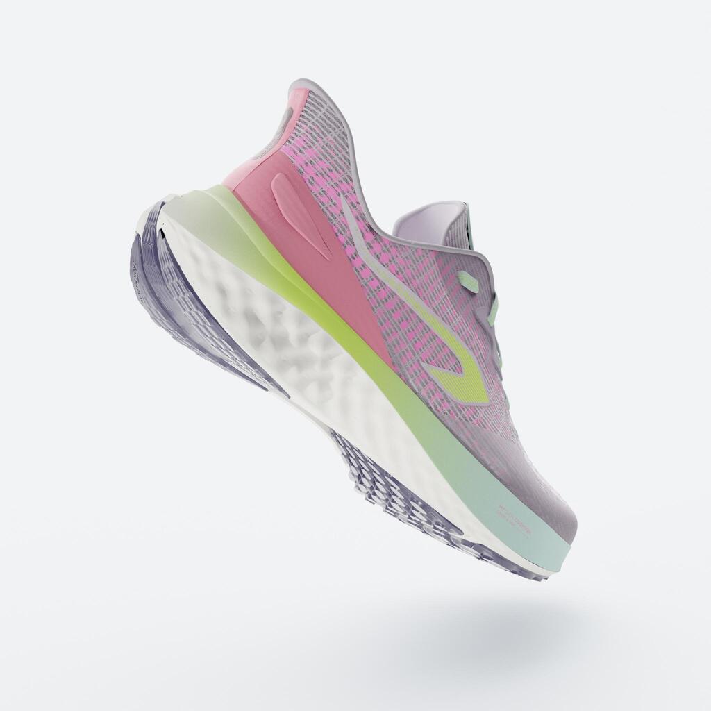 Chaussures de running Enfant - KIPRUN K500 FAST noires blanches