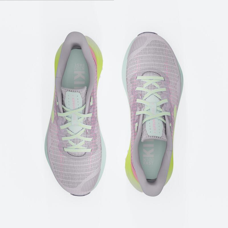 Chaussures de running Enfant - KIPRUN K500 FAST rose lilas