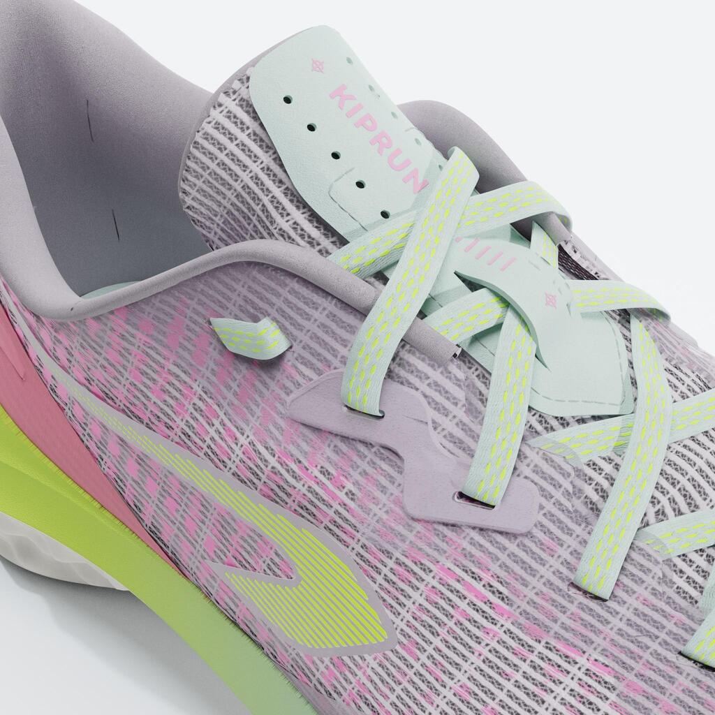 Chaussures de running Enfant - KIPRUN K500 FAST noires blanches