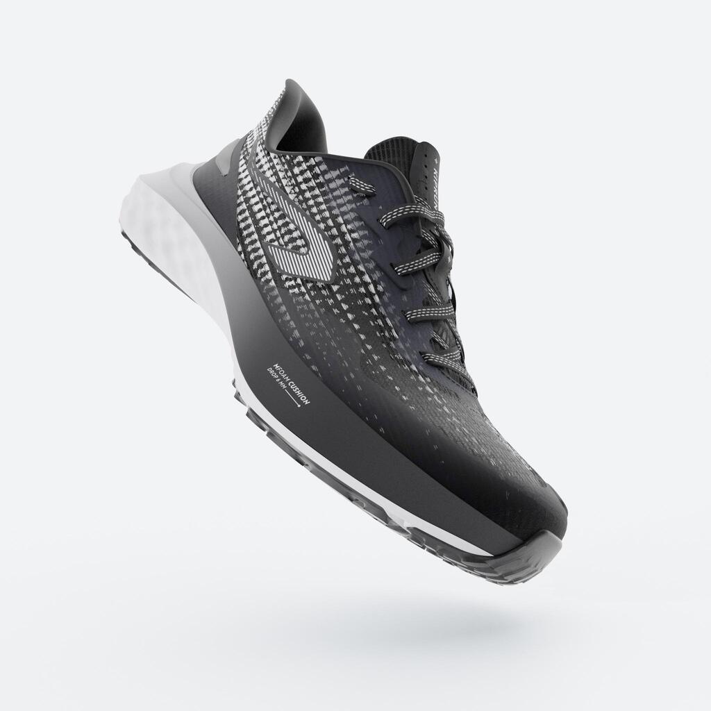 Chaussures de running Enfant - KIPRUN K500 FAST noires blanches