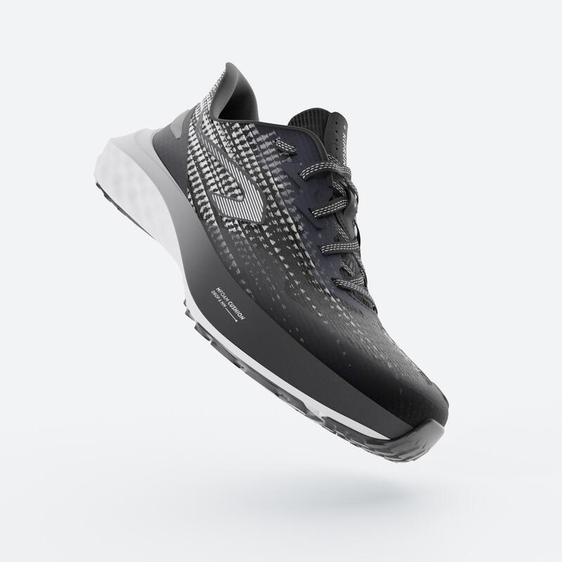 Chaussures de running Enfant - KIPRUN K500 FAST noires blanches