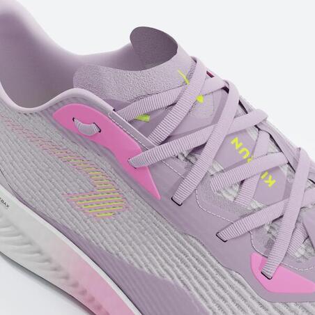 Кросівки жіночі Kiprun Kd500 3 для бігу фіолетові/білі