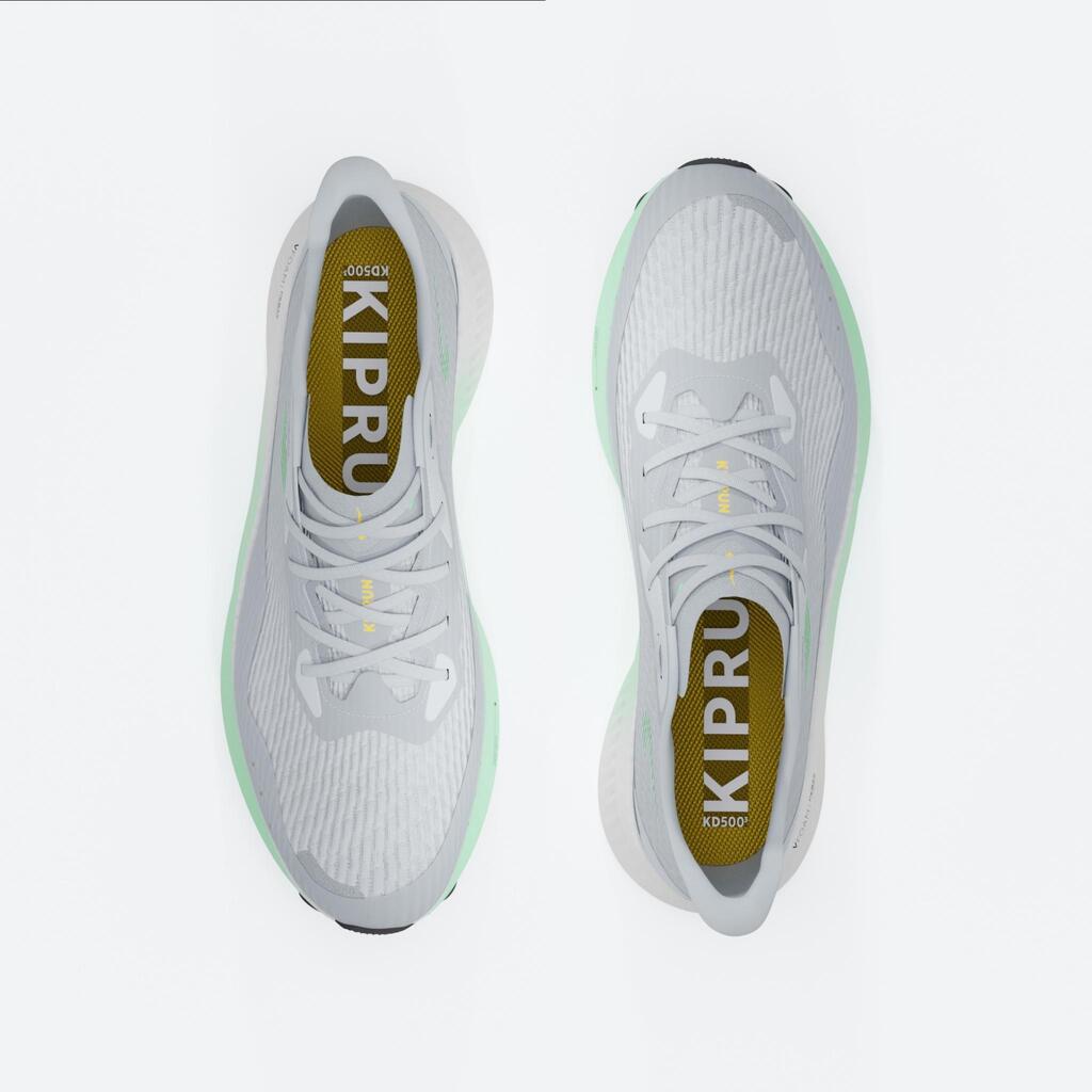 Vīriešu skriešanas apavi “Kiprun KD 500.3”, zili/zaļi