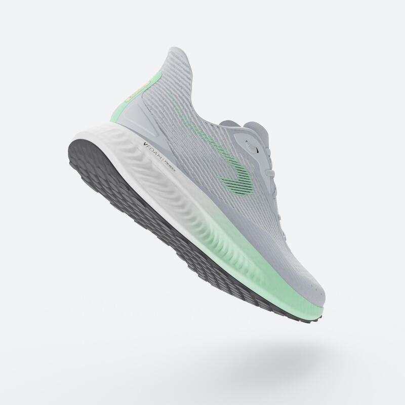 Chaussure de Running Homme, KIPRUN KD500.3 Gris bleu
