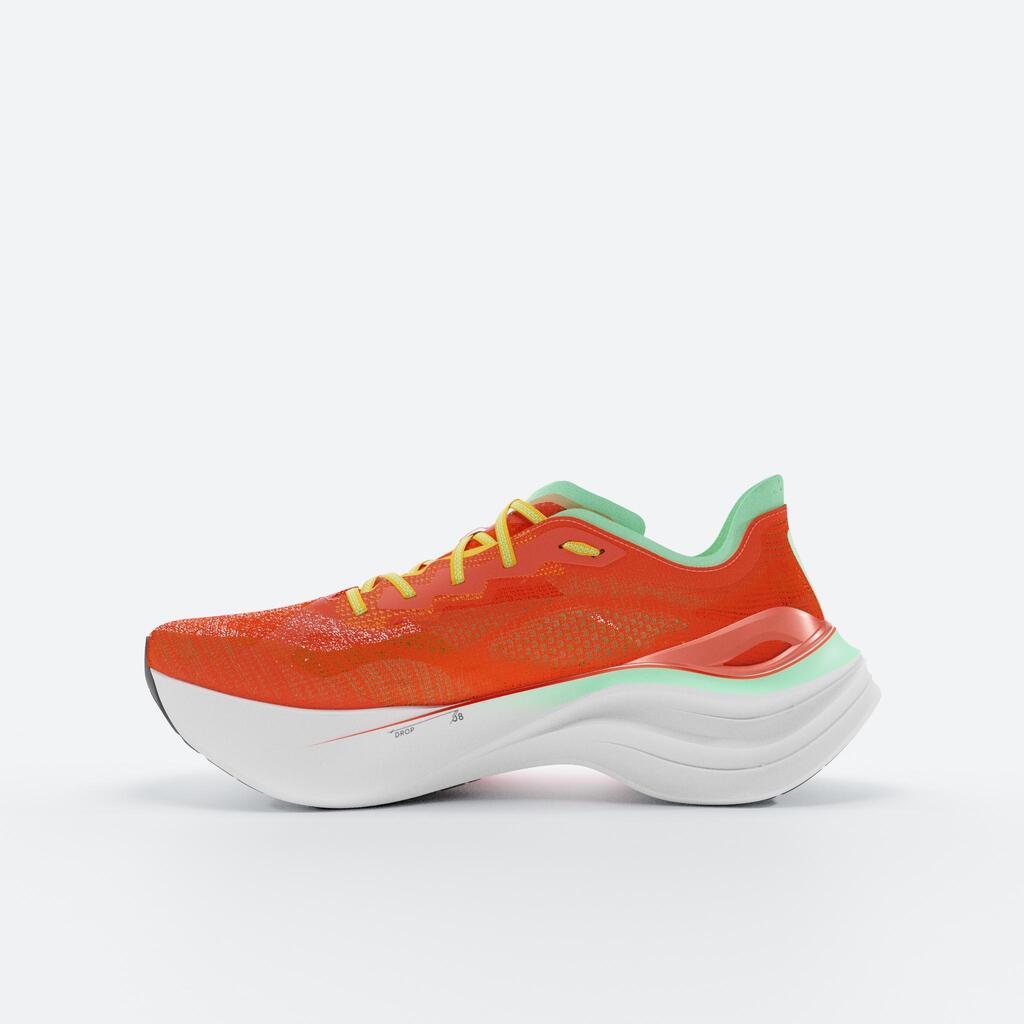Kiprun KD900.2 moški tekaški čevlji - oranžni/zeleni