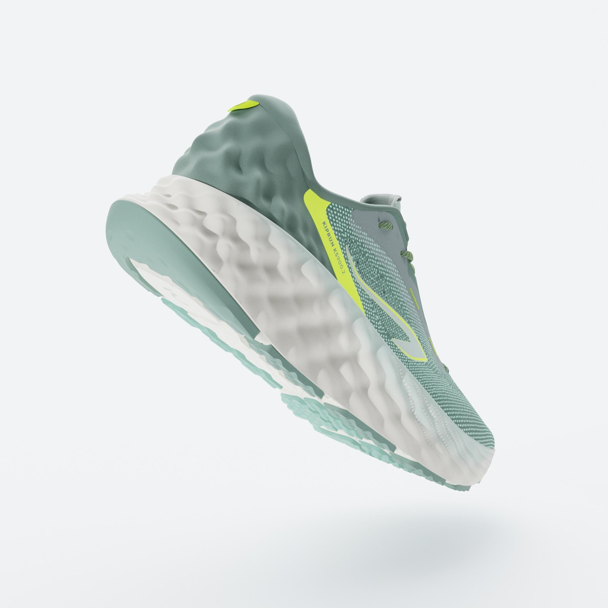 KIPRUN KS900.2 Women's running shoes - Green 3/9