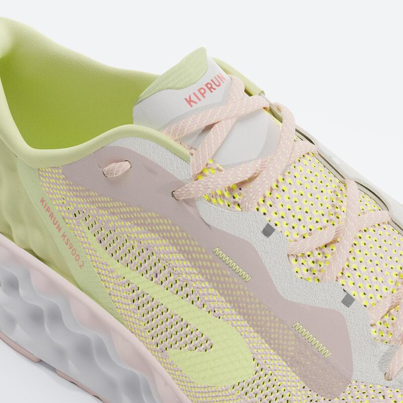 Kadın Koşu Ayakkabısı - Pembe/Sarı - Kiprun KS900.2 