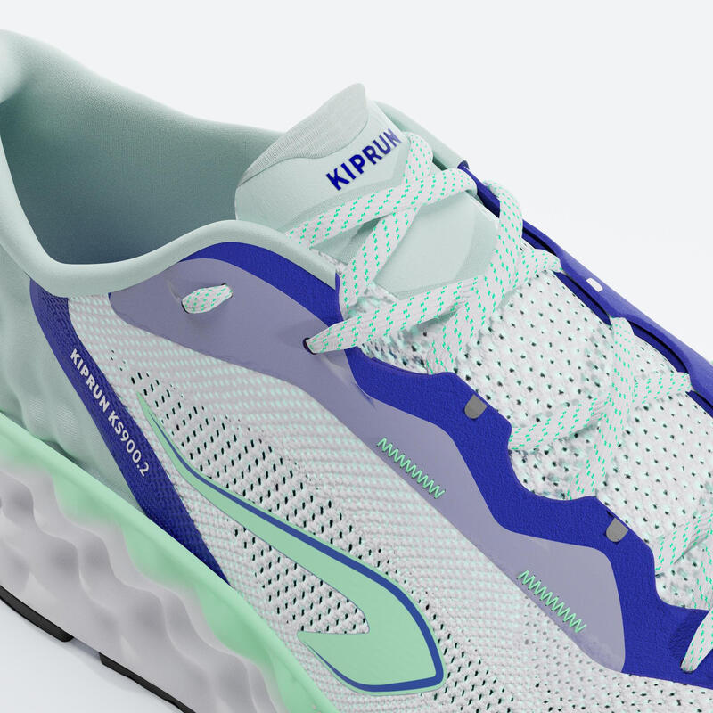 Chaussures de running Homme, Kiprun KS900.2  Blanc Vert