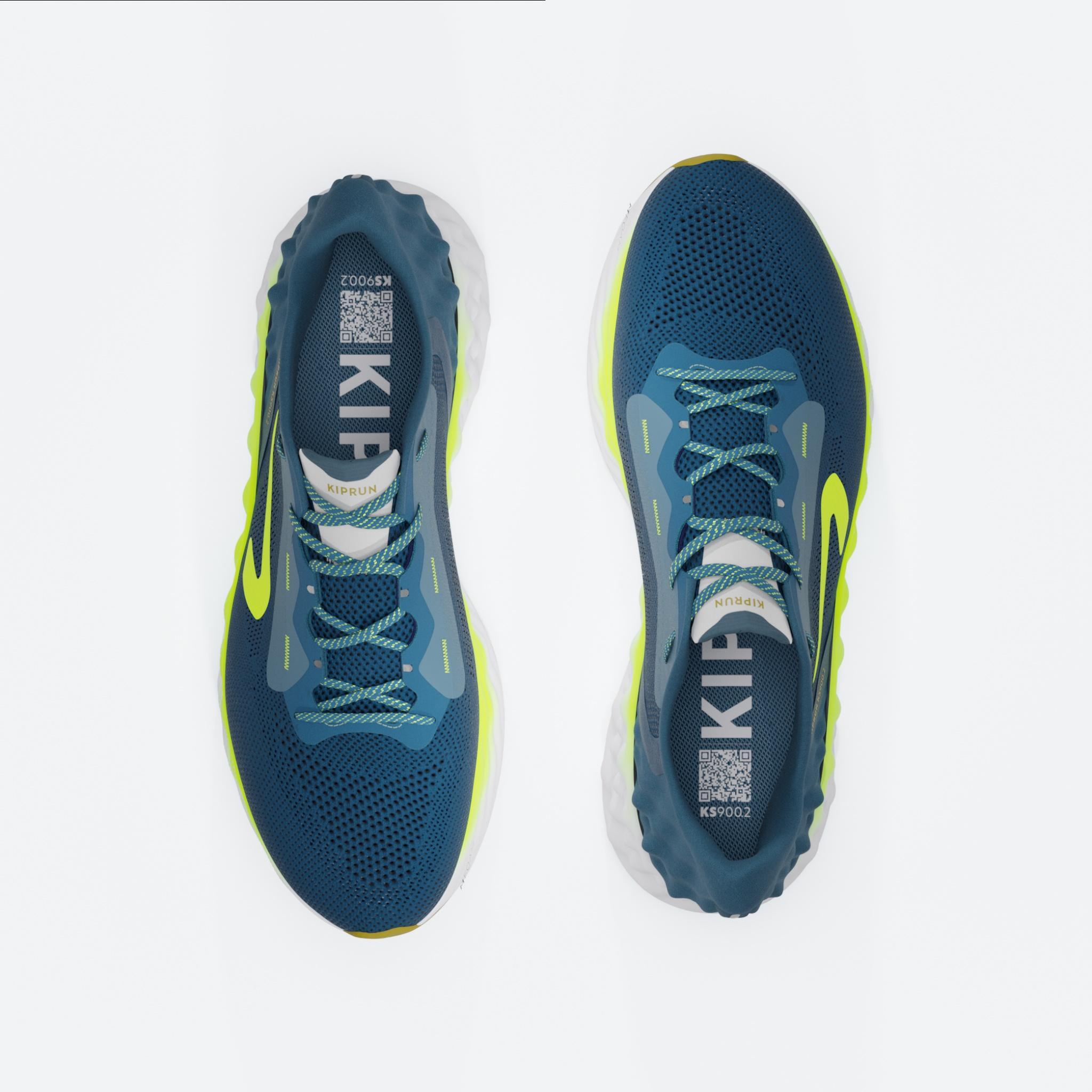 Kiprun KS900.2 Men's Running Shoes - Blue/Yellow 7/7