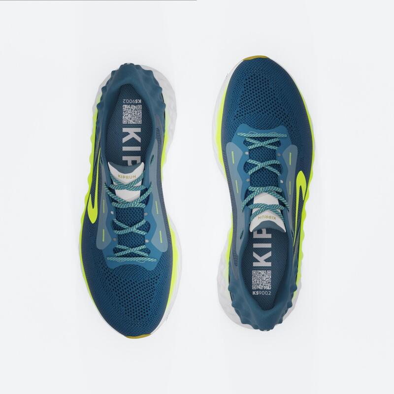 Chaussures de running Homme, Kiprun KS900.2 Bleu Jaune