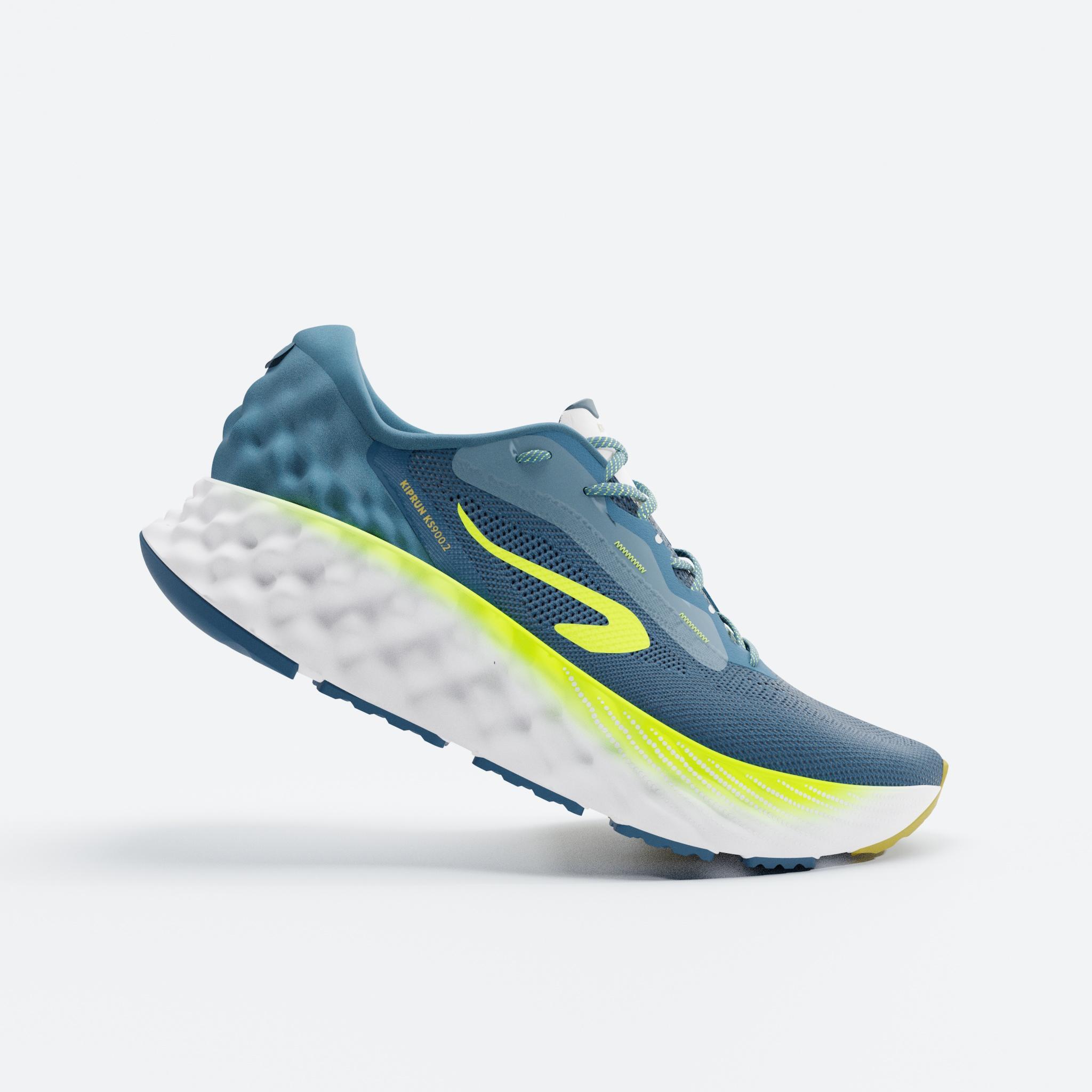 KIPRUN Scarpe running uomo KS 900.2 azzurro-giallo