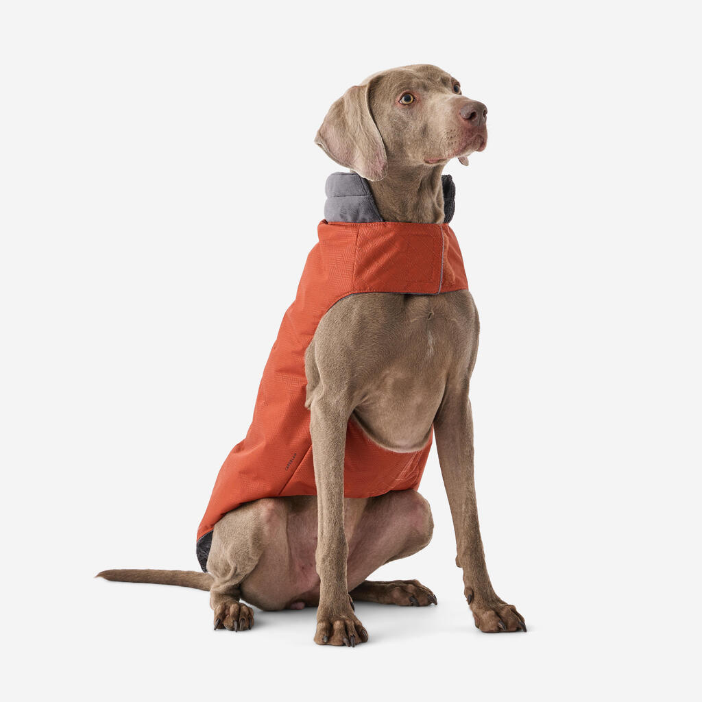 Hundeweste warm Terrakotta 