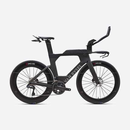 Zeitfahrrad XCR TRI Shimano Ultegra Di2 weiß / Carbon raw