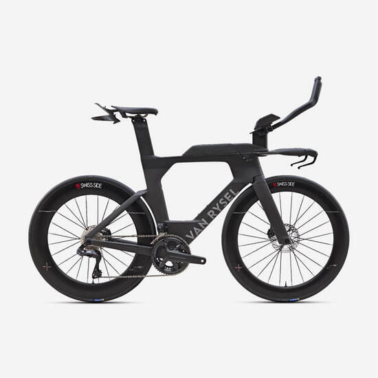 Zeitfahrrad XCR TRI Shimano Ultegra Di2 weiß / Carbon raw