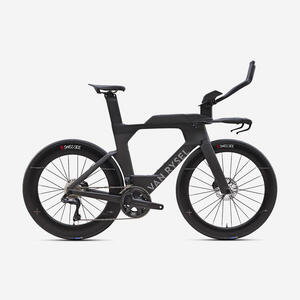 Bicicleta triatlón Van Rysel XCR Tri Ultegra Di2 Negro